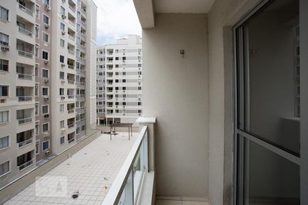 Varanda sala de apartamento para alugar com 2 quartos, 50m² em Rio Comprido, Rio de Janeiro