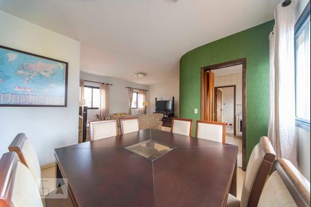 Sala de Jantar  de apartamento para alugar com 3 quartos, 97m² em Campestre, Santo André