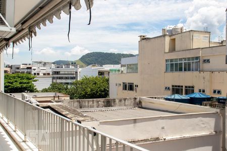 Vista da Sala de apartamento para alugar com 3 quartos, 134m² em Barra da Tijuca, Rio de Janeiro