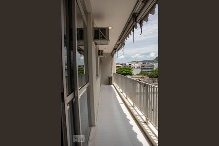 Varanda da Sala de apartamento para alugar com 3 quartos, 134m² em Barra da Tijuca, Rio de Janeiro