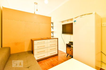 Studio - Sala de kitnet/studio para alugar com 1 quarto, 29m² em Campos Elíseos, São Paulo