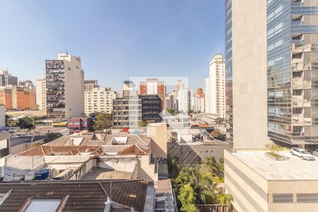 Vista da Sala de apartamento à venda com 2 quartos, 100m² em Cerqueira César, São Paulo