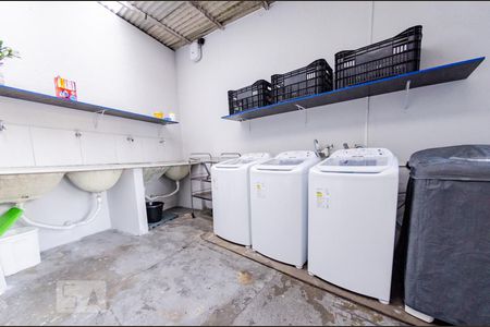 Área comum - Lavanderia de kitnet/studio para alugar com 1 quarto, 25m² em Carlos Prates, Belo Horizonte