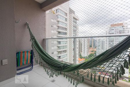 Varanda de apartamento para alugar com 1 quarto, 32m² em Cidade Monções, São Paulo