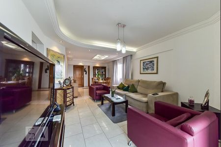 Sala de apartamento à venda com 3 quartos, 132m² em Baeta Neves, São Bernardo do Campo