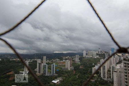 Sala - vista de apartamento à venda com 5 quartos, 420m² em Vila da Serra, Nova Lima