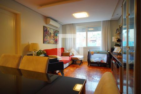 Sala de apartamento à venda com 3 quartos, 105m² em São João, Porto Alegre