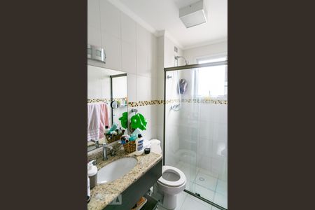 Banheiro da Suíte de apartamento à venda com 2 quartos, 77m² em Santa Paula, São Caetano do Sul