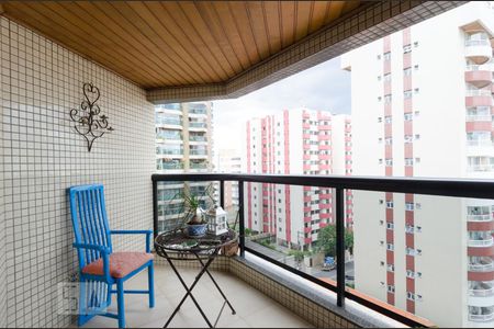 Varanda da sala de apartamento à venda com 4 quartos, 210m² em Jardim do Mar, São Bernardo do Campo