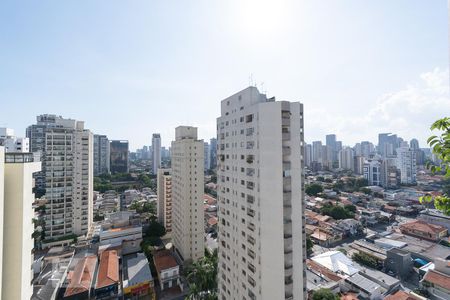 Varanda - Vista de apartamento à venda com 3 quartos, 90m² em Brooklin Paulista, São Paulo