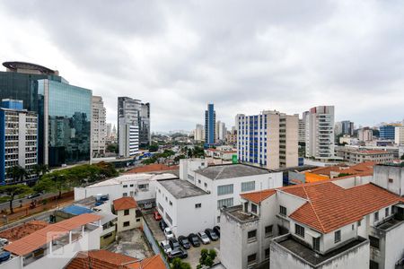 Varanda - vista de apartamento à venda com 3 quartos, 142m² em Pinheiros, São Paulo