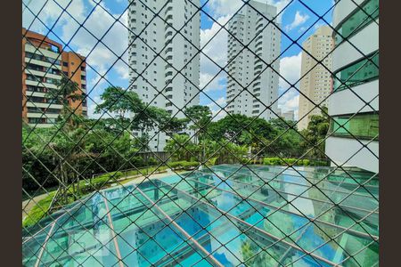 Vista varanda de apartamento à venda com 4 quartos, 276m² em Real Parque, São Paulo