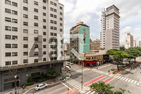 Vista do Quarto de apartamento para alugar com 1 quarto, 55m² em Campos Elíseos, São Paulo