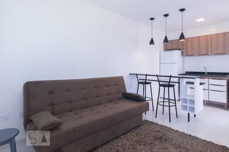 Sala de apartamento para alugar com 1 quarto, 32m² em Barra Funda, São Paulo