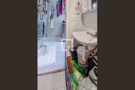 Banheiro de Serviço de apartamento à venda com 3 quartos, 98m² em Ipiranga, São Paulo