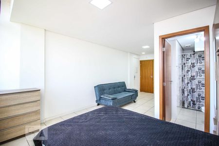 Cozinha, sala e quarto de kitnet/studio para alugar com 1 quarto, 35m² em Centro, Belo Horizonte