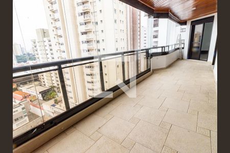 Varanda de apartamento para alugar com 3 quartos, 339m² em Vila Regente Feijó, São Paulo