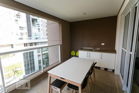 Varanda da Sala de apartamento à venda com 2 quartos, 71m² em Jardim Fonte do Morumbi, São Paulo