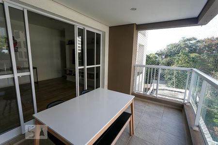 Varanda da Sala de apartamento à venda com 2 quartos, 71m² em Jardim Fonte do Morumbi, São Paulo