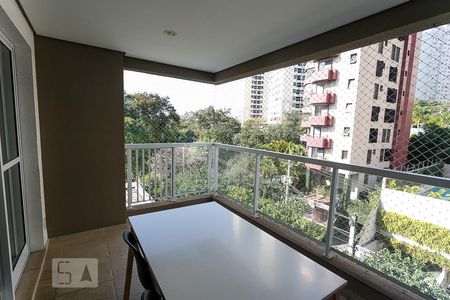 Varanda da Sala de apartamento à venda com 2 quartos, 71m² em Jardim Fonte do Morumbi, São Paulo