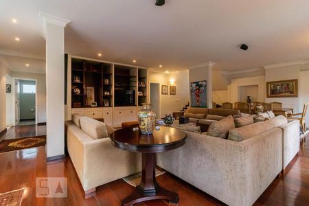 Sala de casa de condomínio à venda com 4 quartos, 465m² em Alphaville Residencial Zero, Barueri