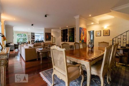 Sala de casa de condomínio à venda com 4 quartos, 465m² em Alphaville Residencial Zero, Barueri