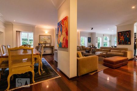 Sala de casa de condomínio à venda com 4 quartos, 465m² em Alphaville Residencial Zero, Barueri