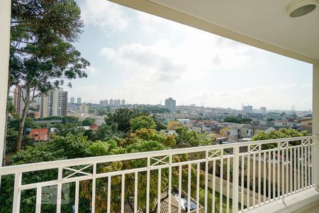 Vista sala de apartamento à venda com 2 quartos, 65m² em Vila Paulo Silas, São Paulo