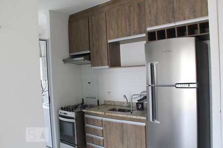 Cozinha de apartamento à venda com 2 quartos, 53m² em Cidade Luiza, Jundiaí