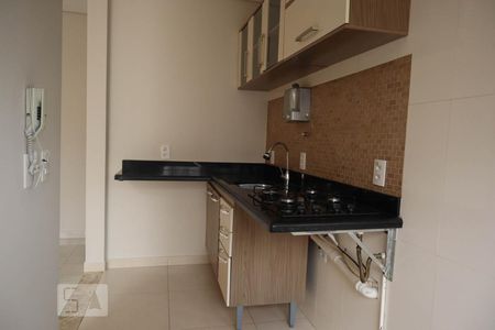 Cozinha de apartamento para alugar com 2 quartos, 49m² em Vila Nambi, Jundiaí