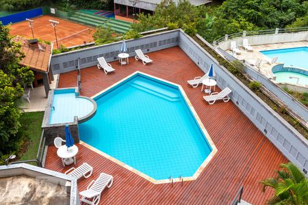 Piscina de kitnet/studio para alugar com 1 quarto, 30m² em Vila Suzana, São Paulo