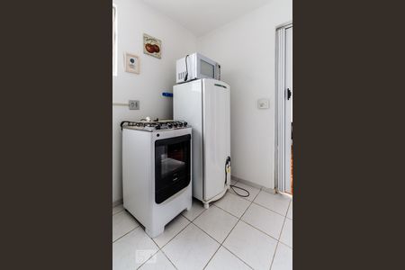 Cozinha de apartamento para alugar com 1 quarto, 50m² em Vila Buarque, São Paulo