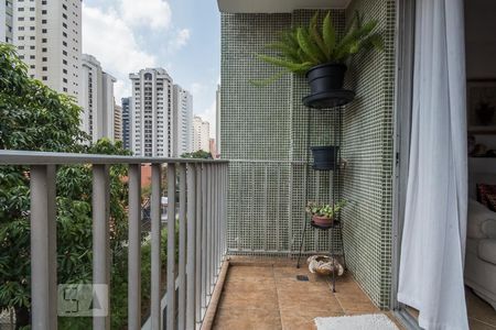 Varanda  de apartamento à venda com 3 quartos, 88m² em Cidade Monções, São Paulo
