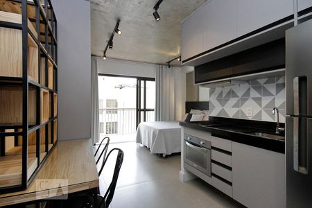 Studio de kitnet/studio para alugar com 1 quarto, 29m² em República, São Paulo