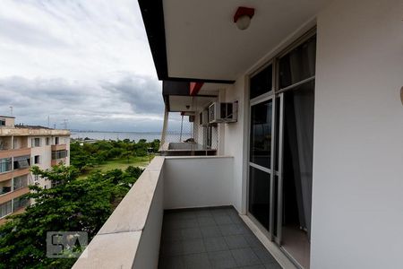 Varanda da Sala de apartamento à venda com 2 quartos, 58m² em São Domingos, Niterói