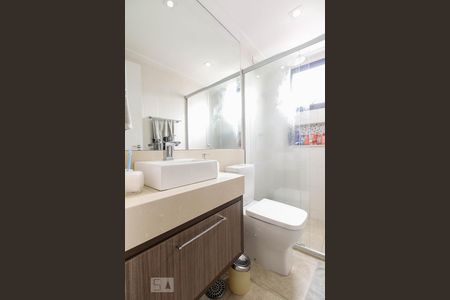 Banheiro  de apartamento à venda com 2 quartos, 52m² em Belenzinho, São Paulo