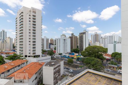 Vista da sacada de apartamento para alugar com 1 quarto, 53m² em Centro, Campinas