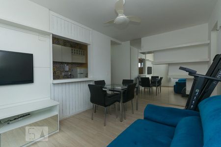 Sala de apartamento à venda com 1 quarto, 50m² em Vila Clementino, São Paulo