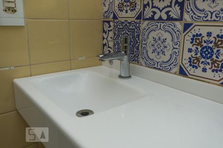 Detalhe do banheiro de apartamento à venda com 1 quarto, 50m² em Vila Clementino, São Paulo