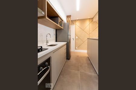 Cozinha de apartamento à venda com 2 quartos, 76m² em Indianópolis, São Paulo