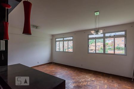 Sala  de apartamento à venda com 3 quartos, 111m² em São Lucas, Belo Horizonte