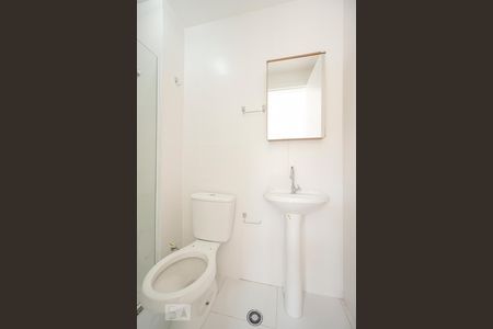 Banheiro suíte de kitnet/studio para alugar com 1 quarto, 28m² em Vila Alpina, São Paulo