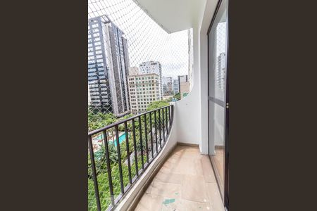 Varanda da Sala de apartamento para alugar com 3 quartos, 72m² em Vila Olímpia, São Paulo