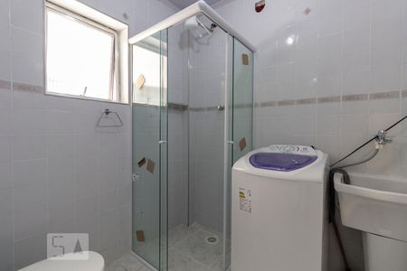 Banheiro de kitnet/studio à venda com 1 quarto, 28m² em Santa Efigênia, São Paulo