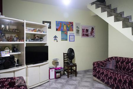 SALA de casa à venda com 3 quartos, 100m² em Vila Santista, São Paulo