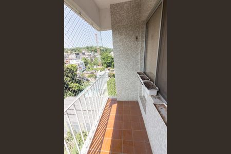 Varanda da Sala de apartamento para alugar com 3 quartos, 78m² em Freguesia (jacarepaguá), Rio de Janeiro