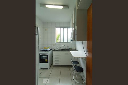 Cozinha de apartamento à venda com 2 quartos, 56m² em Manacás, Belo Horizonte