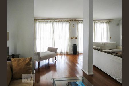 SALA LAREIRA de casa para alugar com 4 quartos, 460m² em Parque dos Príncipes, São Paulo