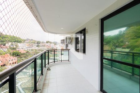 Varanda da Sala 1 de apartamento à venda com 4 quartos, 245m² em Freguesia (jacarepaguá), Rio de Janeiro