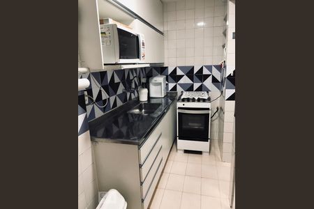 Cozinha de apartamento para alugar com 3 quartos, 89m² em Laranjeiras, Rio de Janeiro